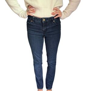 Dark Indigo Tory Burch Women's Skinny Jeans- taken in!